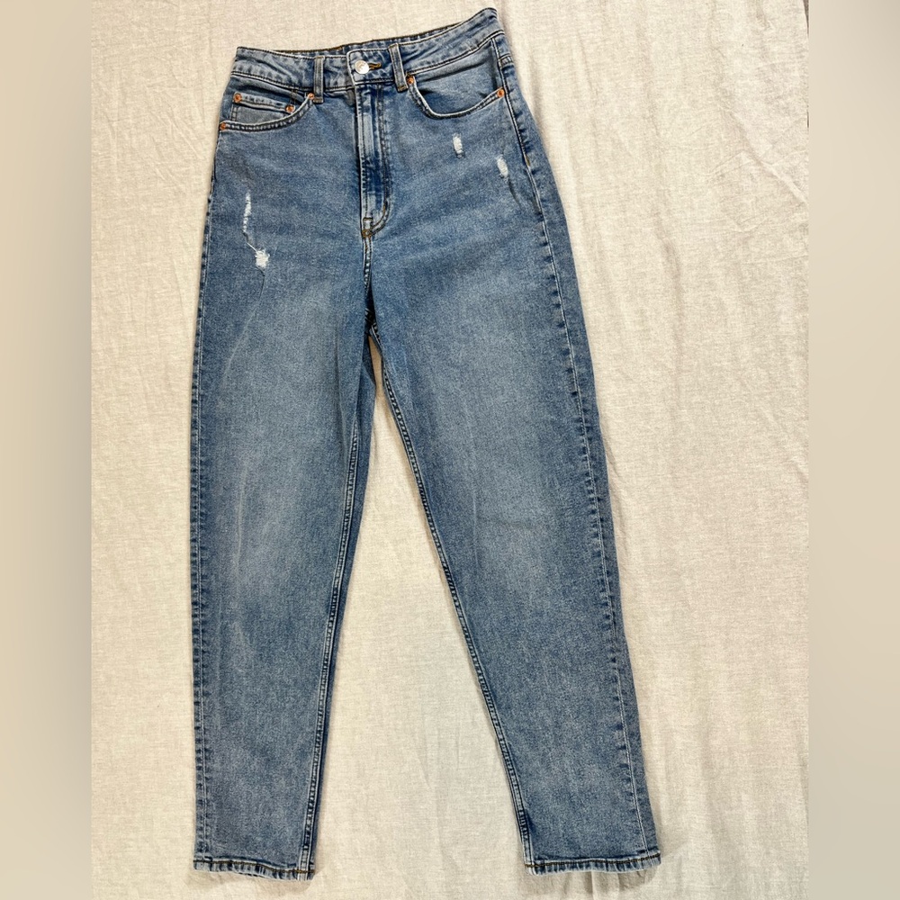 Divided Women's High Rise Light Blue Jeans